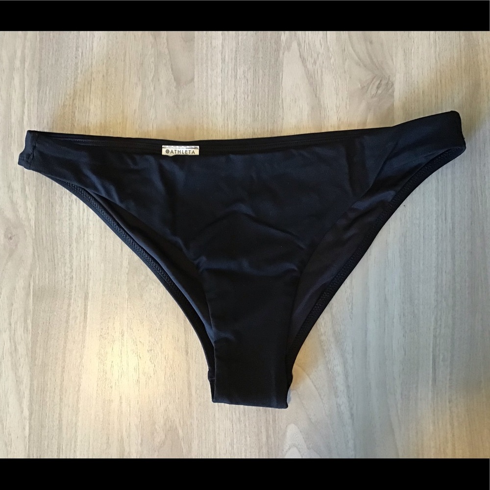 NWOT - Athleta Clean Low Rise Bikini Bottom